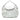 White Gucci Medium Pebbled Calfskin Icon Bit Satchel