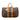 Brown Louis Vuitton Monogram Keepall 45 Travel Bag