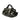 Black LOEWE Patent Glitter Aire Hobo Bag