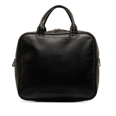 Black Bottega Veneta Intrecciato Handbag - Designer Revival