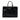 Black Prada Large Saffiano Lux Galleria Double Zip Tote