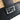 Black Fendi Calfskin and Canvas FF 1974 Flat Baguette Crossbody - Designer Revival