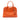 Orange Prada Medium Saffiano Lux Open Promenade Satchel