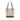 Brown Burberry House Check Coated Canvas Bucket Tote - Designer Revival