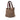 Brown Gucci GG Canvas Web Tote