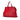 Red Gucci Medium Leather Bamboo Daily Satchel