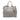 Gray Prada Vitello Daino Open Convertible Tote Satchel
