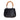 Black Gucci Calfskin Bamboo Night Satchel - Designer Revival