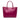 Pink LOEWE Leather Leo Tote - Designer Revival