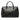 Black Gucci Textured Calfskin Handbag