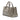 Gray Bottega Veneta Small Nappa Intrecciato Roma Satchel
