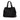 Black Prada Tessuto Canapa Logo Bow Satchel - Designer Revival