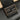 Black Fendi Calfskin and Canvas FF 1974 Flat Baguette Crossbody - Designer Revival