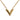 Gold Louis Vuitton Gold Plated Essential V Necklace - Designer Revival