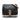 Black Burberry Mega Check Canvas and Grainy Calfskin Shellwood Crossbody