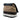 Black Burberry Mega Check Canvas and Grainy Calfskin Shellwood Crossbody