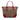 Brown Gucci GG Canvas Heart Bit Satchel - Designer Revival