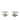 Silver Chanel CC Stripe Clip on Earrings