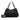 Black Fendi Zucchino Canvas Shoulder Bag - Designer Revival