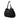 Black Fendi Zucchino Canvas Shoulder Bag - Designer Revival