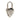 Silver Hermès Palladium Plated Annee De La Fantaisie Heart Cadena Lock Charm - Designer Revival