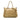 Gold Gucci Calfskin Bella Satchel - Designer Revival
