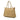 Gold Gucci Calfskin Bella Satchel - Designer Revival