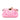 Pink Fendi Small Embossed Suede Peekaboo Click Clutch on Chain Shoulder Bag - Designer Revival