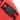 Red Gucci Grained Calfskin Logo Belt Bag - Designer Revival