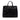 Black Prada Extra Large Saffiano Lux Galleria Double Zip Tote
