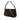 Black Burberry Supernova Check Wool Shoulder Bag
