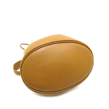 Brown Louis Vuitton Monogram Mini Lin Noelie Bucket Bag