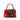 Red Louis Vuitton Monogram Double V Satchel