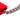Red Chanel Neoprene Fancy Crochet Flap Shoulder Bag - Designer Revival