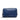 Blue Prada Vitello Daino Clutch Bag