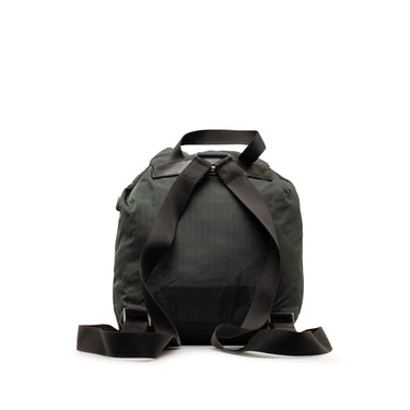 Green Prada Tessuto Backpack