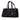Black Fendi Zucchino Canvas Handbag - Designer Revival