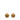 Gold Chanel Gold Tone CC Button Clip On Earrings - Designer Revival