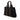Black Hermès Canvas Sac Troca Horizontal PM Handbag