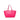Pink Gucci Medium Leather Swing Tote - Designer Revival