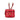Red Gucci GG Marmont Round Matelasse Leather Backpack