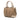 Brown & Gold Gucci GG Canvas Sukey Satchel