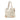 Beige LOEWE Anagram Canvas Satchel - Designer Revival