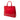 Red Prada Large Saffiano Vernice Galleria Satchel