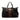 Black Gucci Techno Canvas Web Travel Bag