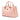Pink Bottega Veneta Small Nappa Intrecciato Roma Satchel