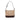 Brown Burberry Haymarket Check Canvas Shoulder Bag - Designer Revival