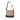Brown Burberry Haymarket Check Canvas Shoulder Bag - Designer Revival