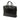 Black Saint Laurent Crocodile Embossed Leather Sac de Jour Briefcase Business Bag