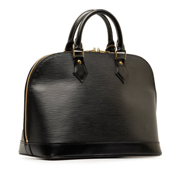 Black Louis Vuitton Epi Alma PM Handbag